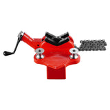 Darrahopens Sports & Fitness > Exercise, Gym & Fitness > Exercise Benches VEVOR Heavy-Duty Pipe Chain Vise, 1/2" - 8" Pipe Capacity, 34.6" Rugged Chain & Cast Iron Base, Industrial-Grade Pipe Clamping for Plumbing, Automotive Repairs, Metalworking