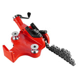 Darrahopens Sports & Fitness > Exercise, Gym & Fitness > Exercise Benches VEVOR Heavy-Duty Pipe Chain Vise, 1/2" - 8" Pipe Capacity, 34.6" Rugged Chain & Cast Iron Base, Industrial-Grade Pipe Clamping for Plumbing, Automotive Repairs, Metalworking