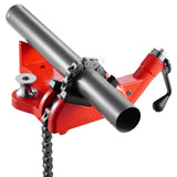 Darrahopens Sports & Fitness > Exercise, Gym & Fitness > Exercise Benches VEVOR Heavy-Duty Pipe Chain Vise, 1/2" - 8" Pipe Capacity, 34.6" Rugged Chain & Cast Iron Base, Industrial-Grade Pipe Clamping for Plumbing, Automotive Repairs, Metalworking