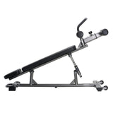 Darrahopens Sports & Fitness > Exercise, Gym & Fitness > Exercise Benches VEVOR Sit Up Bench, Decline Ab Bench with Reverse Crunch Handle, with 4 Adjustable Height Settings, Heavy Duty Steel, 454 kg Capacity, for Home Gym Workouts, Strength Training, Full Body Muscles