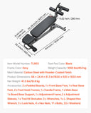 Darrahopens Sports & Fitness > Exercise, Gym & Fitness > Exercise Benches VEVOR Sit Up Bench, Decline Ab Bench with Reverse Crunch Handle, with 4 Adjustable Height Settings, Heavy Duty Steel, 454 kg Capacity, for Home Gym Workouts, Strength Training, Full Body Muscles