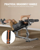 Darrahopens Sports & Fitness > Exercise, Gym & Fitness > Exercise Benches VEVOR Sit Up Bench, Decline Ab Bench with Reverse Crunch Handle, with 4 Adjustable Height Settings, Heavy Duty Steel, 454 kg Capacity, for Home Gym Workouts, Strength Training, Full Body Muscles
