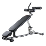 Darrahopens Sports & Fitness > Exercise, Gym & Fitness > Exercise Benches VEVOR Sit Up Bench, Decline Ab Bench with Reverse Crunch Handle, with 4 Adjustable Height Settings, Heavy Duty Steel, 454 kg Capacity, for Home Gym Workouts, Strength Training, Full Body Muscles