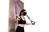 Darrahopens Sports & Fitness > Exercise, Gym & Fitness > Exercise Bikes 4 Tubes 4-in-1 Resistance Band Pedal Puller for Sit-Up Home Gym Yoga Pilates