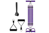 Darrahopens Sports & Fitness > Exercise, Gym & Fitness > Exercise Bikes 4 Tubes 4-in-1 Resistance Band Pedal Puller for Sit-Up Home Gym Yoga Pilates