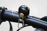 Darrahopens Sports & Fitness > Exercise, Gym & Fitness > Exercise Bikes Bike Bell Classic Bicycle Bell Bike Ring Bell Loud Sound Bells for Road Mountain Bike Handlebars -Black