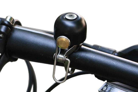 Darrahopens Sports & Fitness > Exercise, Gym & Fitness > Exercise Bikes Bike Bell Classic Bicycle Bell Bike Ring Bell Loud Sound Bells for Road Mountain Bike Handlebars -Black