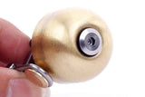 Darrahopens Sports & Fitness > Exercise, Gym & Fitness > Exercise Bikes Bike Bell Classic Bicycle Bell Bike Ring Bell Loud Sound Bells for Road Mountain Bike Handlebars -Gold