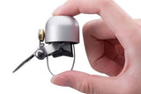 Darrahopens Sports & Fitness > Exercise, Gym & Fitness > Exercise Bikes Bike Bell Classic Bicycle Bell Bike Ring Bell Loud Sound Bells for Road Mountain Bike Handlebars -Silver