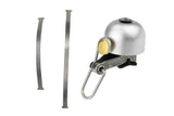 Darrahopens Sports & Fitness > Exercise, Gym & Fitness > Exercise Bikes Bike Bell Classic Bicycle Bell Bike Ring Bell Loud Sound Bells for Road Mountain Bike Handlebars -Silver