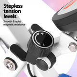 Darrahopens Sports & Fitness > Exercise, Gym & Fitness > Exercise Bikes Everfit Under Desk Exercise Bike Magnetic Resistance X-bike Workouts 100kg Capacity