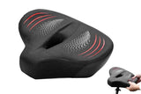 Darrahopens Sports & Fitness > Exercise, Gym & Fitness > Exercise Bikes Noseless Bike Seat Cushion for Men & Women Comfortable Saddle for Peloton Bikes Exercise Bikes Electric Bikes Cruiser Bikes - Black&Red