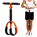 Darrahopens Sports & Fitness > Exercise, Gym & Fitness > Exercise Bikes Pedal Resistance Band with Handle Home Exercise 55lbs
