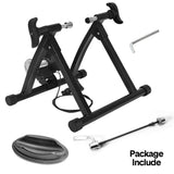 Darrahopens Sports & Fitness > Exercise, Gym & Fitness > Exercise Bikes Portable Indoor Exercise Bike Trainer Stand Stationary Bicycle Training Stand Magnetic 6 Level Resistance For Indoor Riding with Noise Reduction Wheel