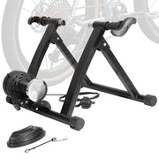 Darrahopens Sports & Fitness > Exercise, Gym & Fitness > Exercise Bikes Portable Indoor Exercise Bike Trainer Stand Stationary Bicycle Training Stand Magnetic 6 Level Resistance For Indoor Riding with Noise Reduction Wheel