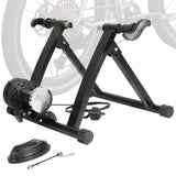 Darrahopens Sports & Fitness > Exercise, Gym & Fitness > Exercise Bikes Portable Indoor Exercise Bike Trainer Stand Stationary Bicycle Training Stand Magnetic 6 Level Resistance For Indoor Riding with Noise Reduction Wheel