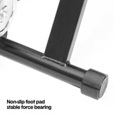 Darrahopens Sports & Fitness > Exercise, Gym & Fitness > Exercise Bikes Portable Indoor Exercise Bike Trainer Stand Stationary Bicycle Training Stand Magnetic 6 Level Resistance For Indoor Riding with Noise Reduction Wheel