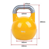 Darrahopens Sports & Fitness > Exercise, Gym & Fitness > Free Weights 16kg Pro-Grade Steel KettleBell