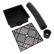 Darrahopens Sports & Fitness > Exercise, Gym & Fitness > Free Weights Black Gutter Downspout Extensions Catch Basin Low Profile Downspout Extender Catch Basin Downspout Extension In Australia - Darrahopens