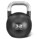 Darrahopens Sports & Fitness > Exercise, Gym & Fitness > Free Weights CORTEX 8kg to 32kg Commercial Steel Kettlebell V2 Package