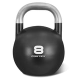 Darrahopens Sports & Fitness > Exercise, Gym & Fitness > Free Weights CORTEX 8kg to 32kg Commercial Steel Kettlebell V2 Package