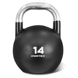 Darrahopens Sports & Fitness > Exercise, Gym & Fitness > Free Weights CORTEX 8kg to 32kg Commercial Steel Kettlebell V2 Package with Kettlebell Stand