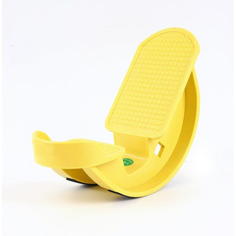 Darrahopens Sports & Fitness > Exercise, Gym & Fitness > Gym Equipment & Accessories 1-Pair Yellow Reinforced Calf Stretcher Slant Board - Professional Non-Slip Achilles Tendon & Hamstring Stretcher for Physical Therapy, Yoga & Fitness