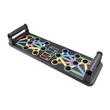 Darrahopens Sports & Fitness > Exercise, Gym & Fitness > Gym Equipment & Accessories 14 in1 Push Up Board Rack Bar Grip Handle Muscle Train Gym Workout Fitness Stand