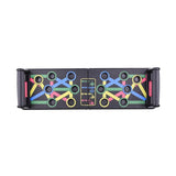 Darrahopens Sports & Fitness > Exercise, Gym & Fitness > Gym Equipment & Accessories 14 in1 Push Up Board Rack Bar Grip Handle Muscle Train Gym Workout Fitness Stand