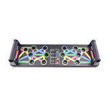 Darrahopens Sports & Fitness > Exercise, Gym & Fitness > Gym Equipment & Accessories 14 in1 Push Up Board Rack Bar Grip Handle Muscle Train Gym Workout Fitness Stand