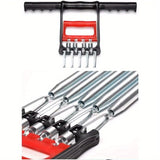 Darrahopens Sports & Fitness > Exercise, Gym & Fitness > Gym Equipment & Accessories 1Pc Multifunctional Spring Pedal Puller Fitness Tensioner(Black)