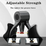 Darrahopens Sports & Fitness > Exercise, Gym & Fitness > Gym Equipment & Accessories 2-in-1 Black Smart LCD Counting Kegel Trainer for Glute Lifting & Leg Toning - Adjustable Resistance & 360° Rotating Baffles for Postpartum Recovery & Pelvic Health