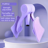 Darrahopens Sports & Fitness > Exercise, Gym & Fitness > Gym Equipment & Accessories 2-in-1 Purple Kegel Trainer for Glute Lifting & Leg Toning - Adjustable Resistance & 360° Rotating Baffles for Postpartum Recovery & Pelvic Health