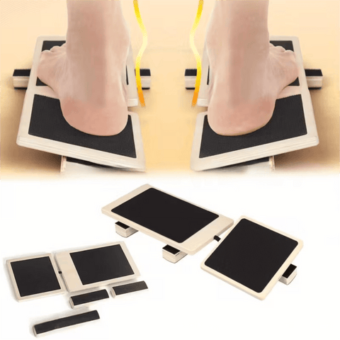 Darrahopens Sports & Fitness > Exercise, Gym & Fitness > Gym Equipment & Accessories 2-Pack Professional Wooden Balance Boards Set – Ankle Rehabilitation & Stability Trainer for Physical Therapy, Yoga and Core Strength