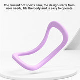 Darrahopens Sports & Fitness > Exercise, Gym & Fitness > Gym Equipment & Accessories 2-PCS Blue Multifunctional Yoga Ring Pilates Circle with Soft TPE Double Arc Design for Calf Relaxation and Posture Correction Ideal for Local Home Gym Fitness