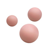 Darrahopens Sports & Fitness > Exercise, Gym & Fitness > Gym Equipment & Accessories 3Pcs Massage Balls Back Massage Equipment Yoga Balls for Women Training Yoga - Pink In Australia - Darrahopens