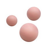 Darrahopens Sports & Fitness > Exercise, Gym & Fitness > Gym Equipment & Accessories 3Pcs Massage Balls Back Massage Equipment Yoga Balls for Women Training Yoga - Pink In Australia - Darrahopens