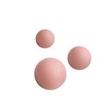Darrahopens Sports & Fitness > Exercise, Gym & Fitness > Gym Equipment & Accessories 3Pcs Massage Balls Back Massage Equipment Yoga Balls for Women Training Yoga - Pink In Australia - Darrahopens