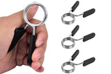 Darrahopens Sports & Fitness > Exercise, Gym & Fitness > Gym Equipment & Accessories 4 Pack 25mm Barbell Spring Clips Gym Weight Lifting Clamps for Dumbbell Bar Lock