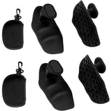 Darrahopens Sports & Fitness > Exercise, Gym & Fitness > Gym Equipment & Accessories 4Pcs Weight Lifting Grips for Men Women, Ergonomics Workout Rubber Fingerless Gym Grips,  Grip for Exercise Bodybuilding,Deadlifts, Exercise, Weight Lifting, Dumbbell