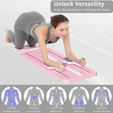 Darrahopens Sports & Fitness > Exercise, Gym & Fitness > Gym Equipment & Accessories Abdominal Exercise Board Push Up Board Pilates Reformer Set Fitness Equipment