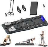 Darrahopens Sports & Fitness > Exercise, Gym & Fitness > Gym Equipment & Accessories Abdominal Exercise Board Push Up Board Pilates Reformer Set Fitness Equipment