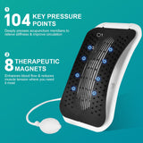 Darrahopens Sports & Fitness > Exercise, Gym & Fitness > Gym Equipment & Accessories Adjustable Air Lumbar Spine Reliever – Inflatable Back Stretcher with Acupressure & Magnets