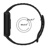 Darrahopens Sports & Fitness > Exercise, Gym & Fitness > Gym Equipment & Accessories Amazfit Band 7 Replacement Silicone Sports Bracelet Adjustable Wristband Compatible with Amazfit
