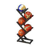 Darrahopens Sports & Fitness > Exercise, Gym & Fitness > Gym Equipment & Accessories Ball Trolley Rack Display Stand Basketball Football Storage