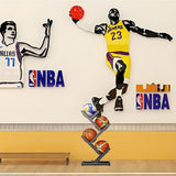 Darrahopens Sports & Fitness > Exercise, Gym & Fitness > Gym Equipment & Accessories Ball Trolley Rack Display Stand Basketball Football Storage
