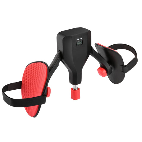 Darrahopens Sports & Fitness > Exercise, Gym & Fitness > Gym Equipment & Accessories Black 35KG High-Resistance Kegel Trainer With Smart Counter & Leg Straps - Muscle & Thigh Slimming Equipment with Jump Rope & 2 Handles Attachment
