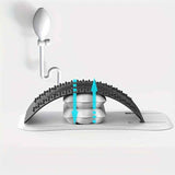 Darrahopens Sports & Fitness > Exercise, Gym & Fitness > Gym Equipment & Accessories Black back stretcher, back pain relief, fitness accessory, adjustable back stretcher, pump stretcher, flexibility improvement, back health, posture corrector, muscle tension relief, Australian market