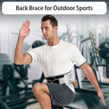 Darrahopens Sports & Fitness > Exercise, Gym & Fitness > Gym Equipment & Accessories Black lumbar support belt, back pain relief, adjustable back brace, posture corrector, fitness support belt, ergonomic back support, Australian back support, lower back stabiliser