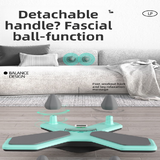 Darrahopens Sports & Fitness > Exercise, Gym & Fitness > Gym Equipment & Accessories Black Multi-functional Balance Board with Timer for Core Training and Fitness Entertainment, Home Workout Equipment for Abdominal Strength and Overall Conditioning